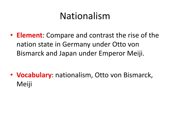 nationalism