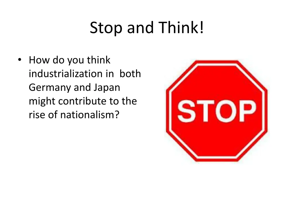 stop and think 1