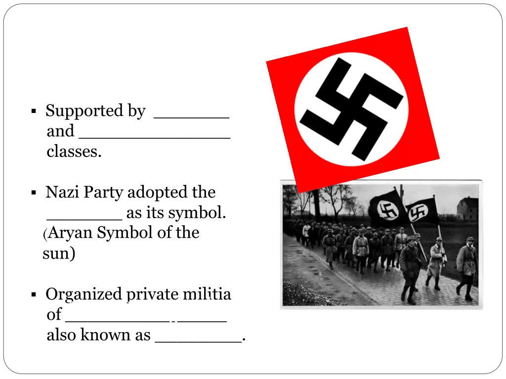 the nazi party