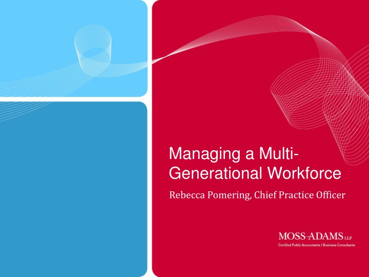 managing a multi generational workforce