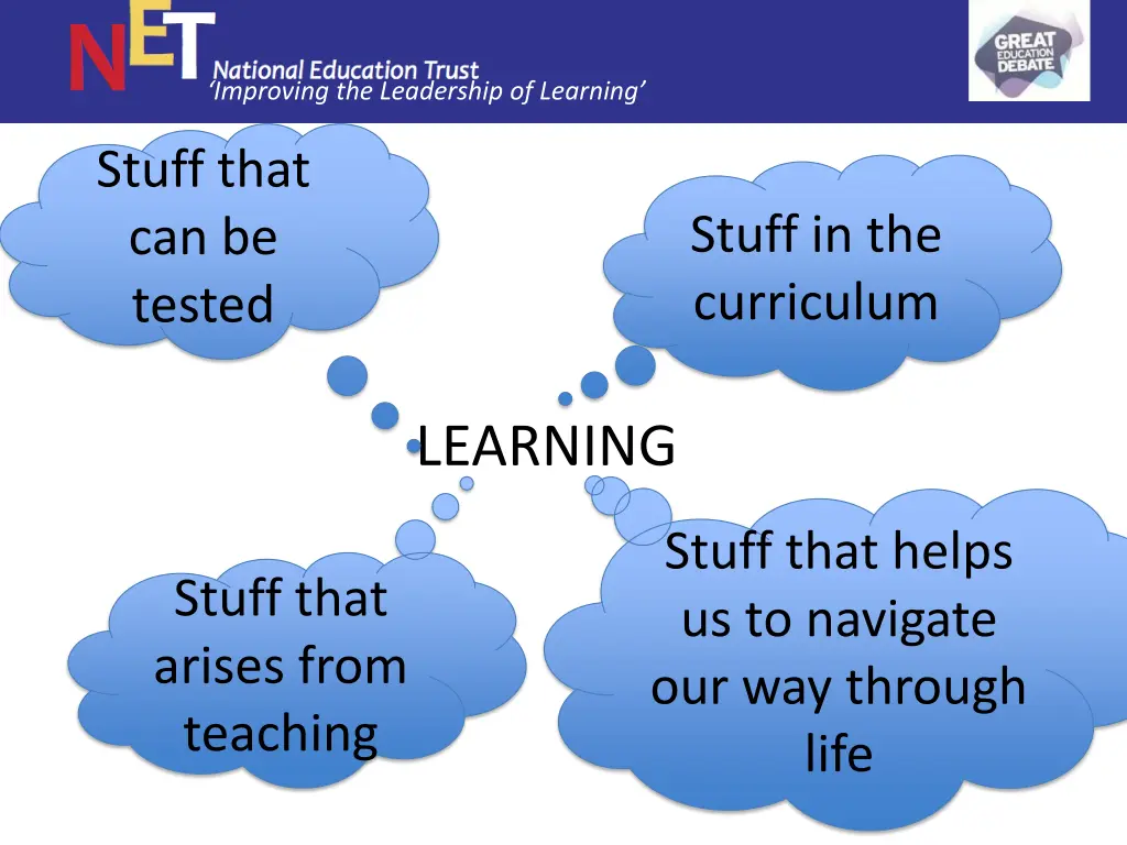 improving the leadership of learning 3