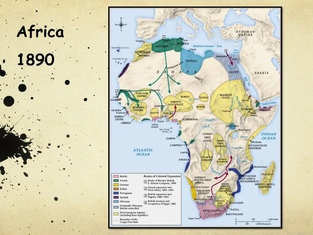 africa 1890