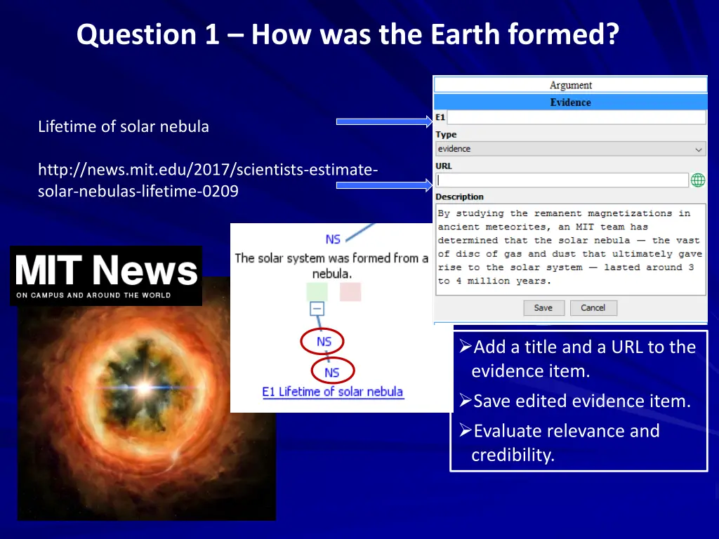 question 1 how was the earth formed 1