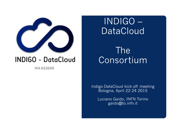 indigo datacloud