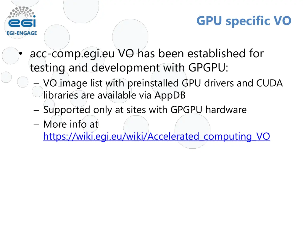 gpu specific vo