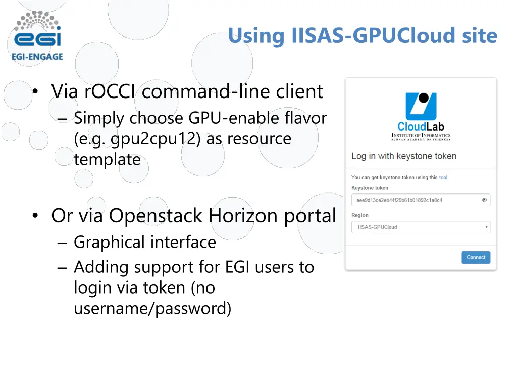 using iisas gpucloud site