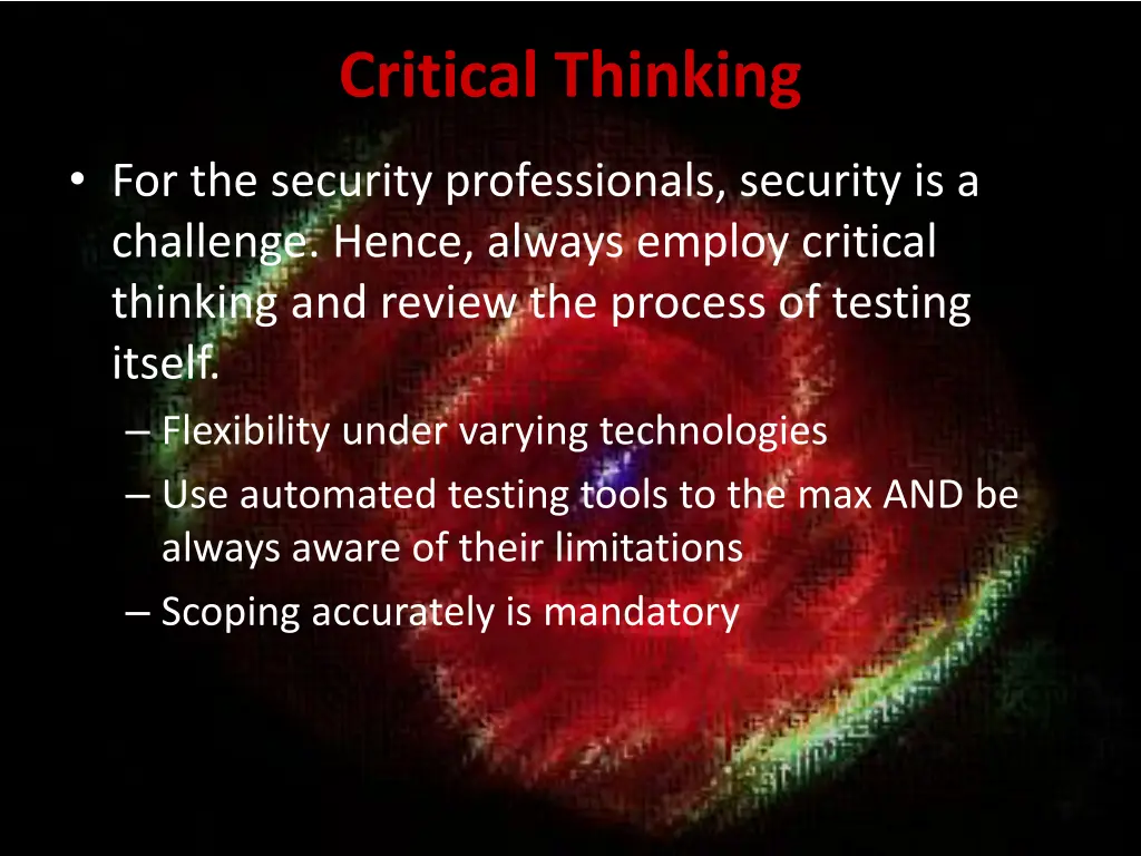 critical thinking 1