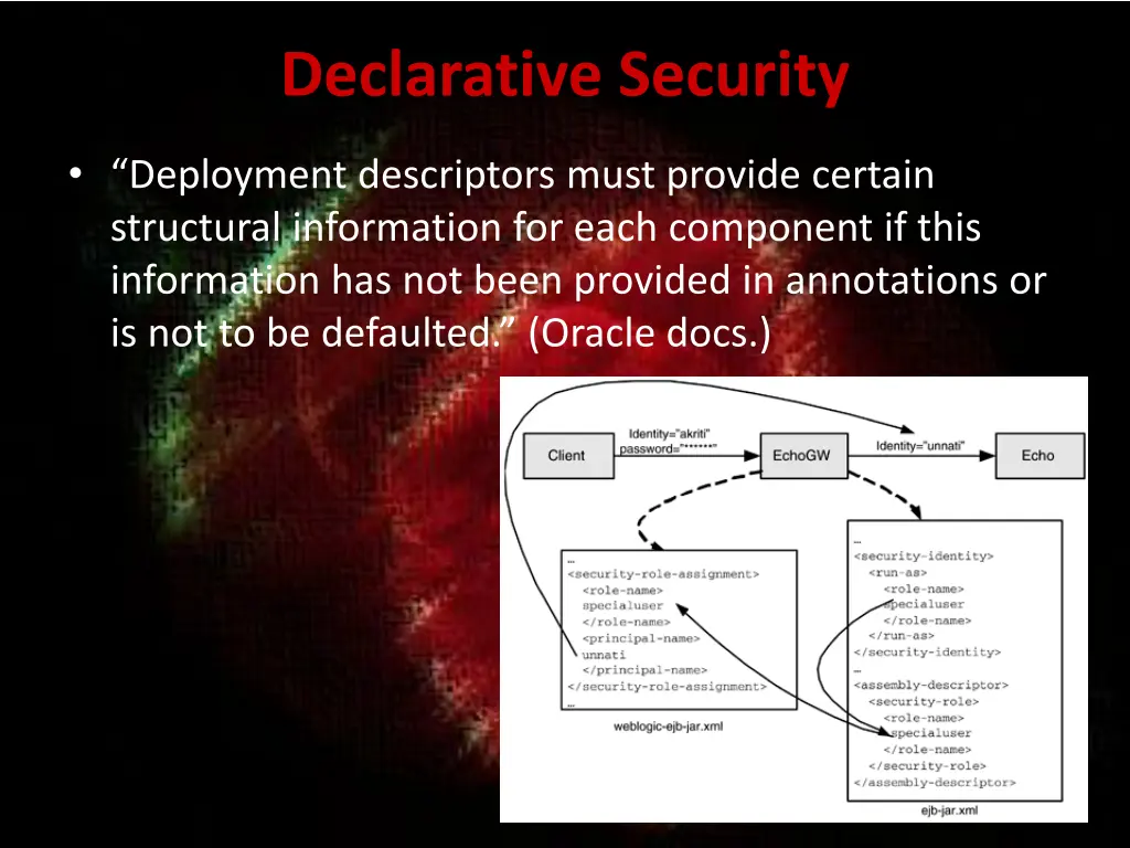 declarative security 1