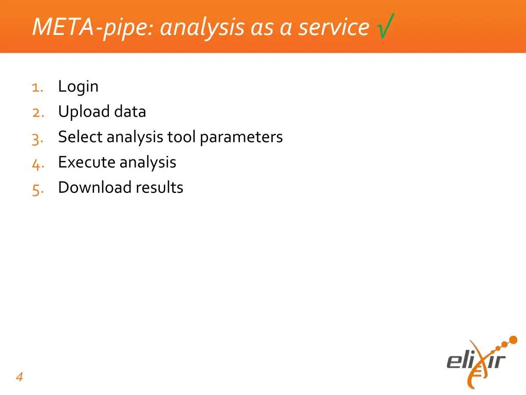 meta pipe analysis as a service