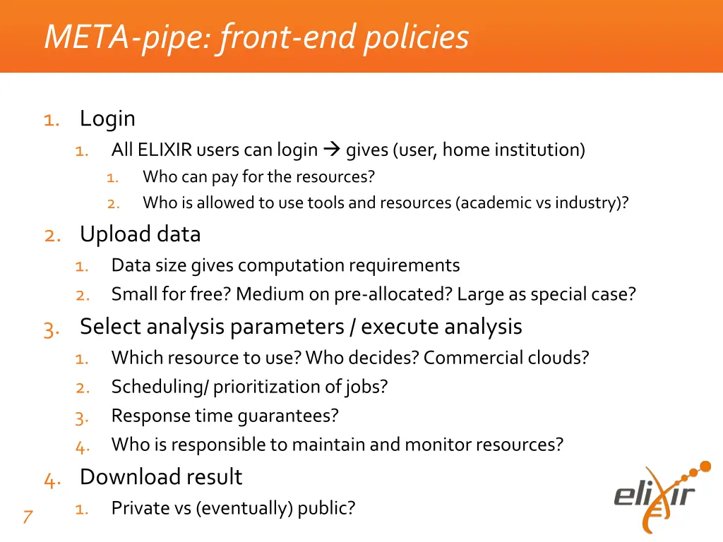 meta pipe front end policies