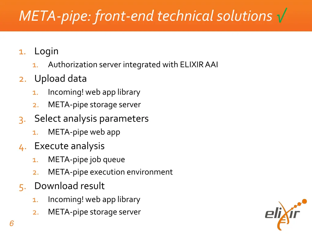 meta pipe front end technical solutions