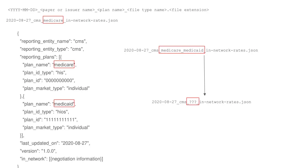 yyyy mm dd payer or issuer name plan name file 1