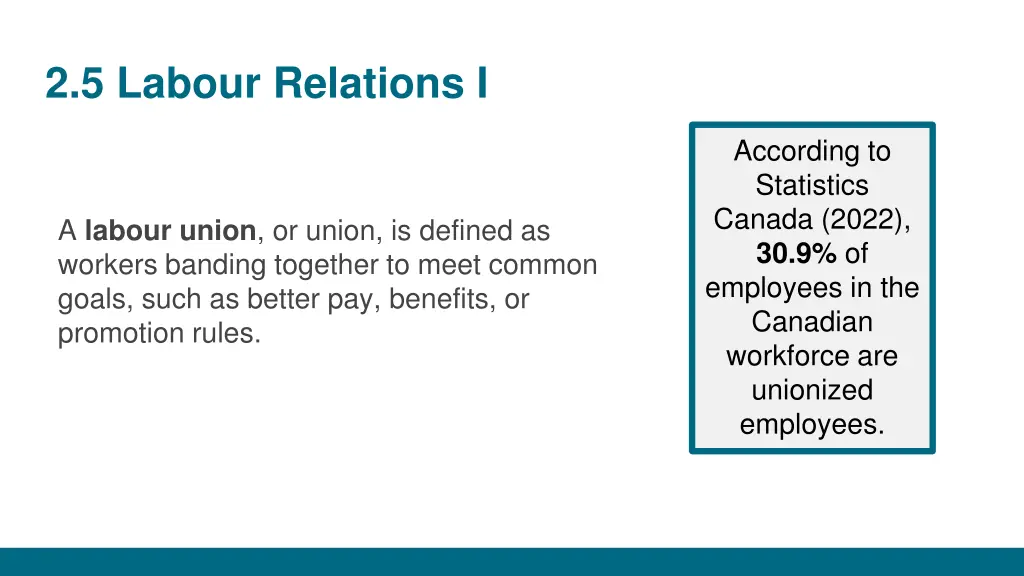 2 5 labour relations i