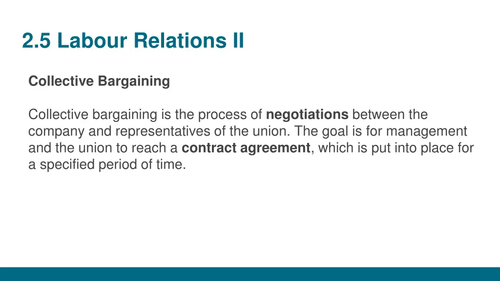 2 5 labour relations ii