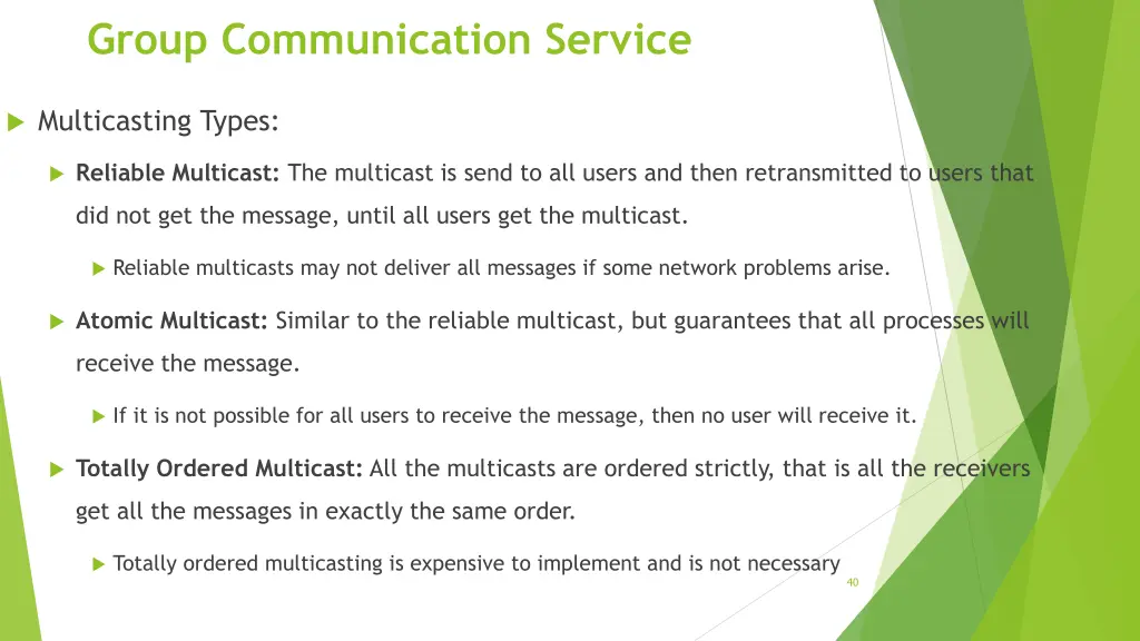 group communication service