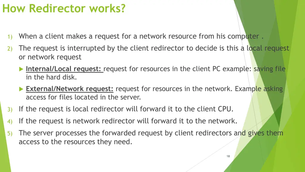 how redirector works