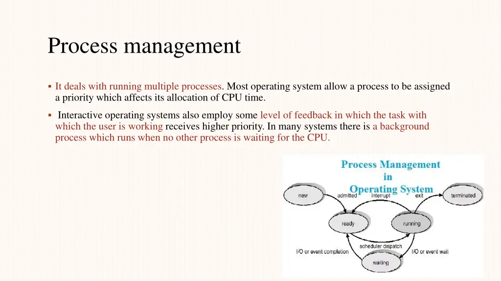 process management