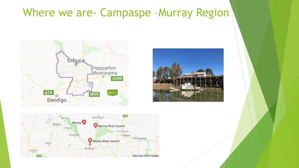 where we are campaspe murray region