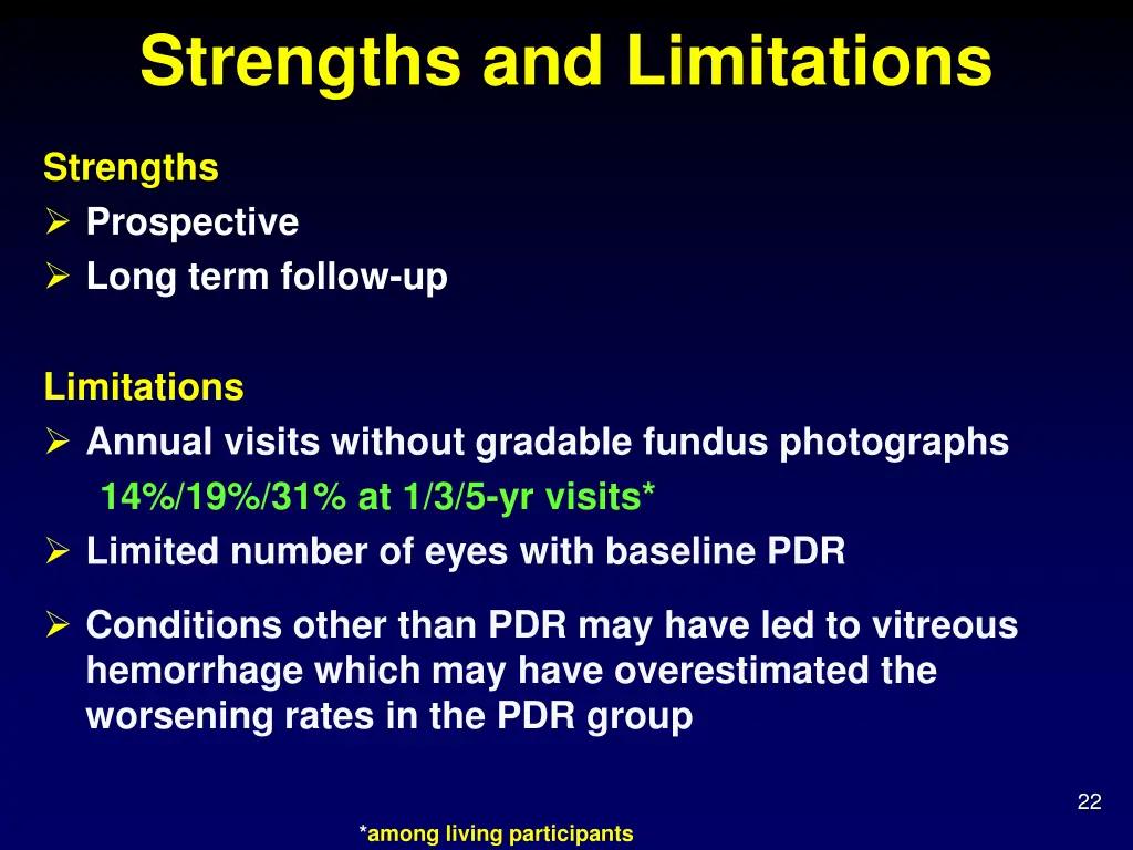 strengths and limitations