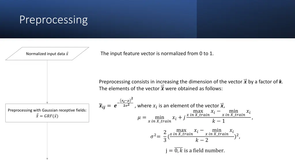 preprocessing