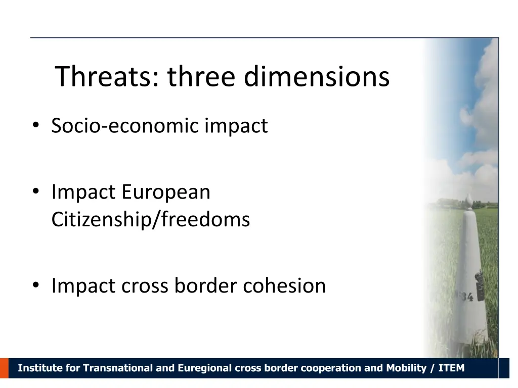 threats three dimensions