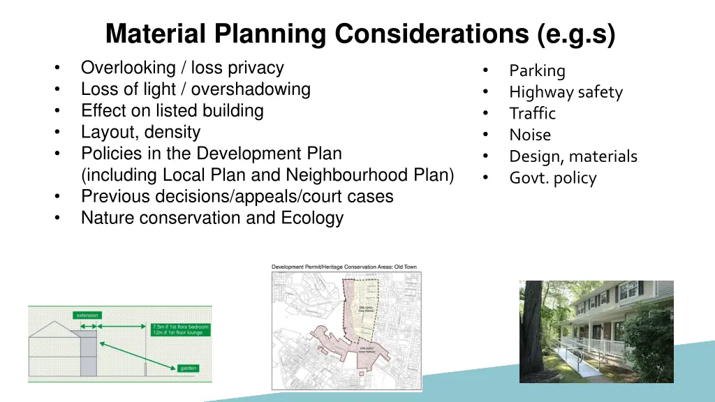 material planning considerations 1