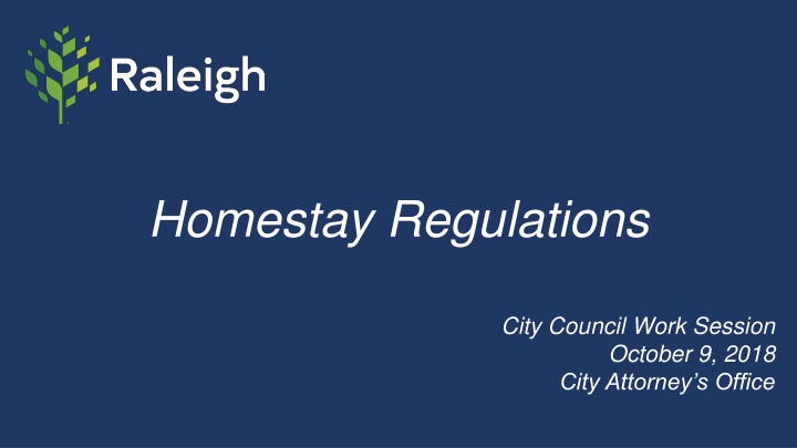 homestay regulations