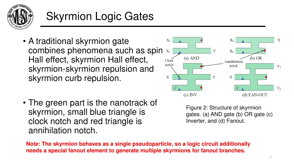 skyrmion logic gates