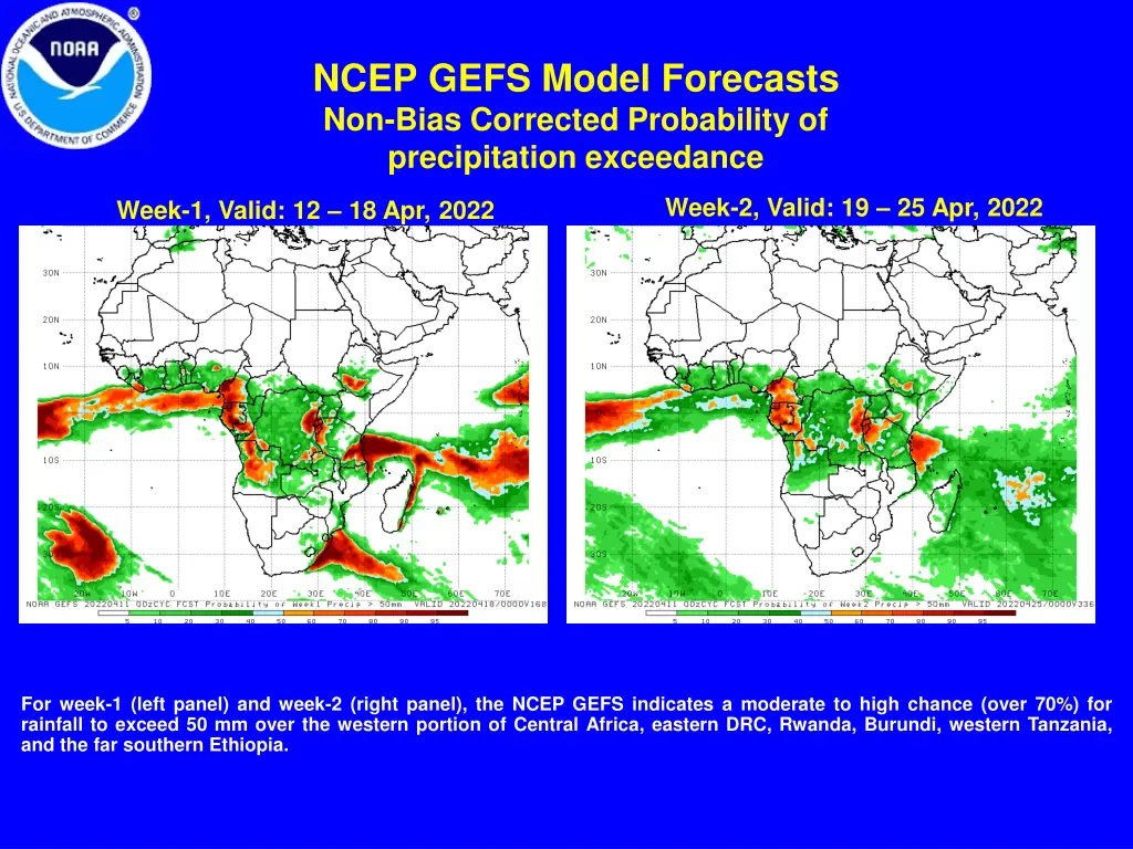 ncep gefs model forecasts non bias corrected