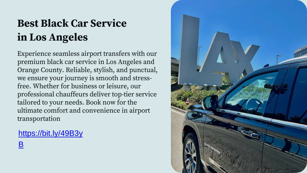 best black car service in los angeles 1