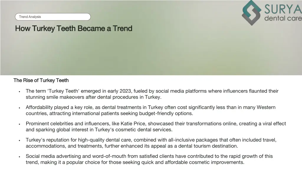 trend analysis trend analysis