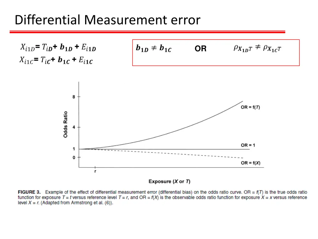 differential measurement error 1