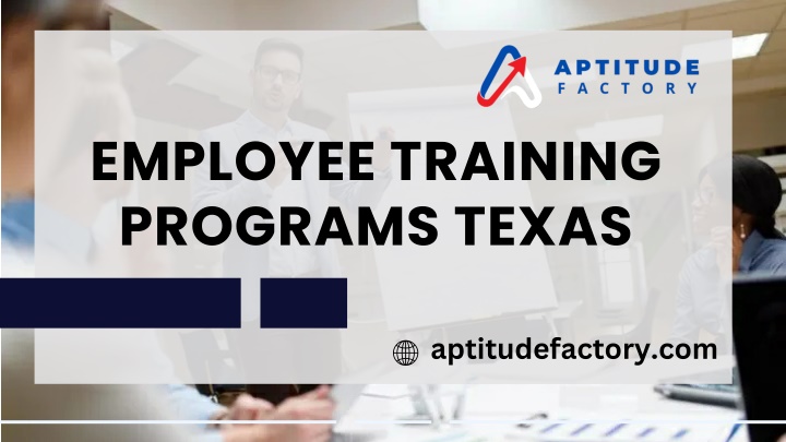 employee training programs texas