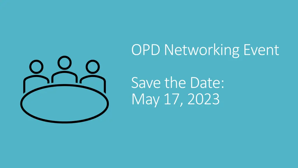 opd networking event