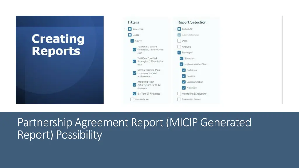 partnership agreement report micip generated