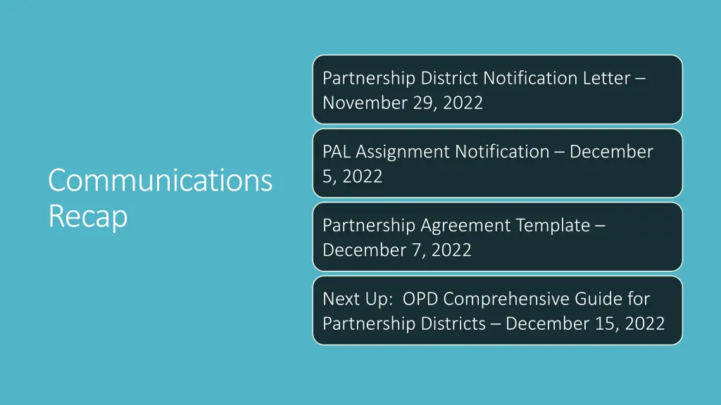 partnership district notification letter november