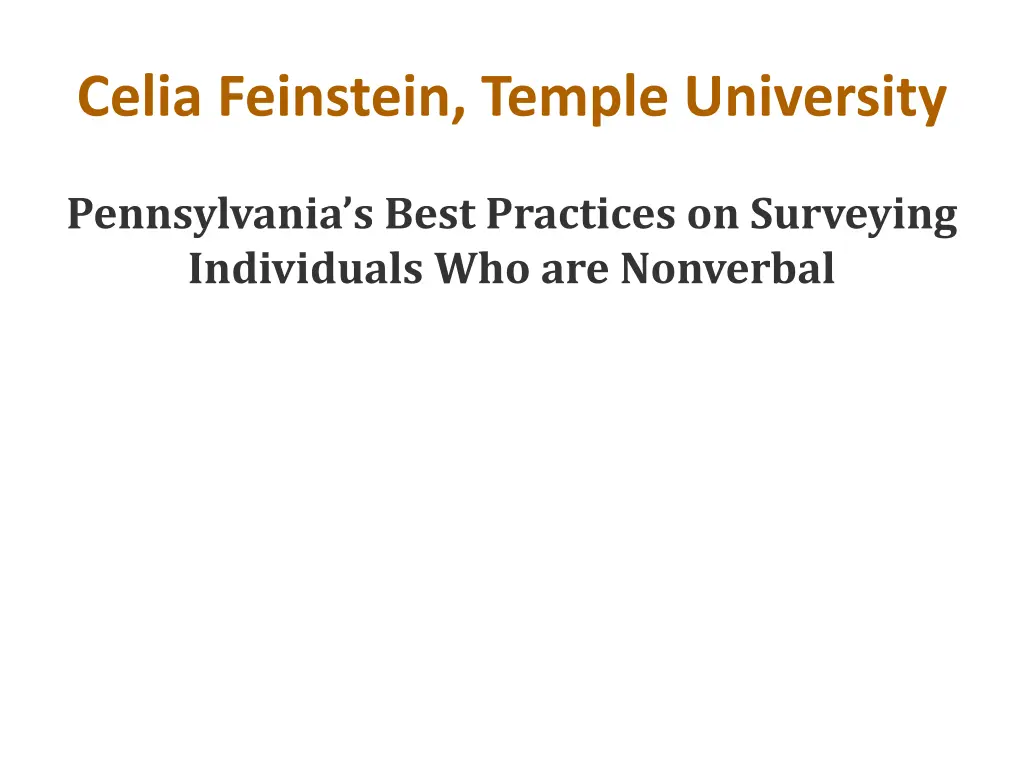 celia feinstein temple university