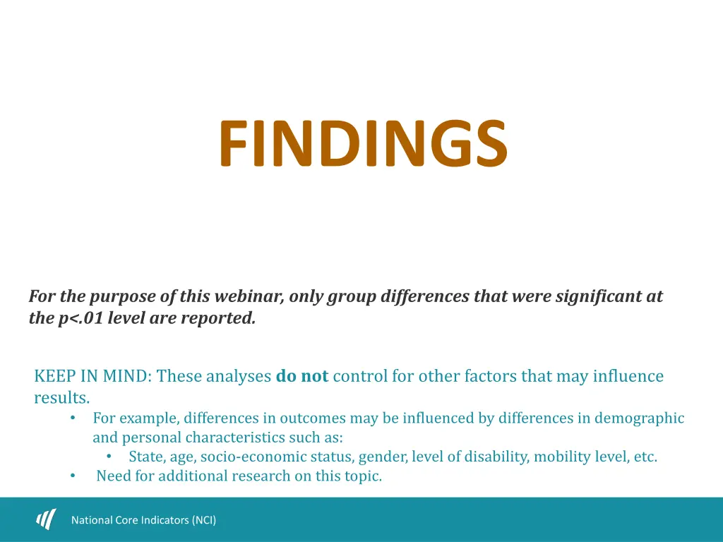 findings