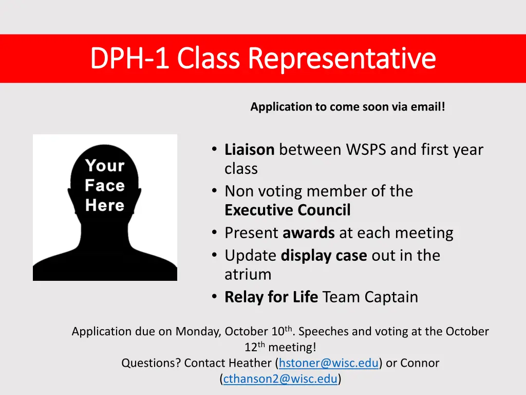 dph dph 1 class representative 1 class