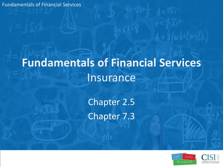 fundamentals of financial services