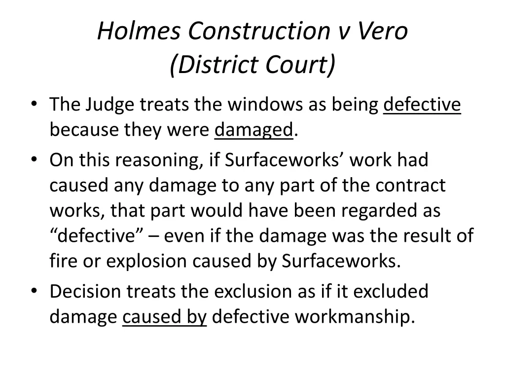 holmes construction v vero district court 3