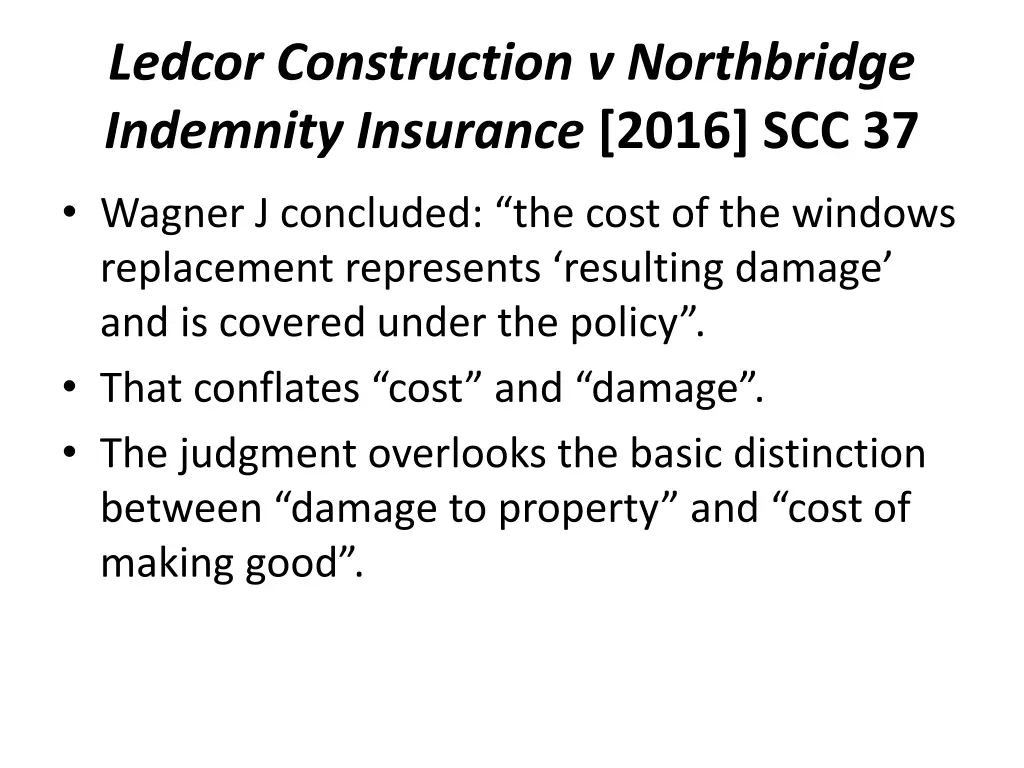 ledcor construction v northbridge indemnity 6