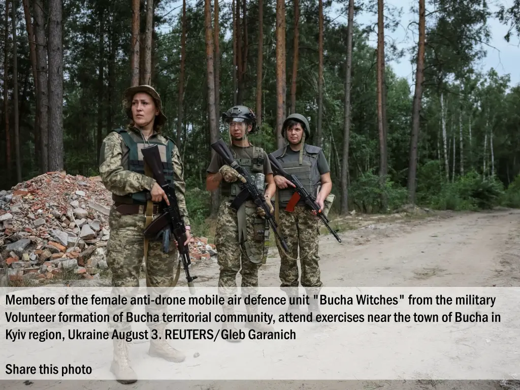 members of the female anti drone mobile 6