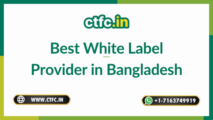 best white label provider in bangladesh