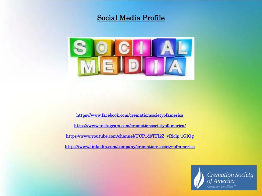 social media profile social media profile