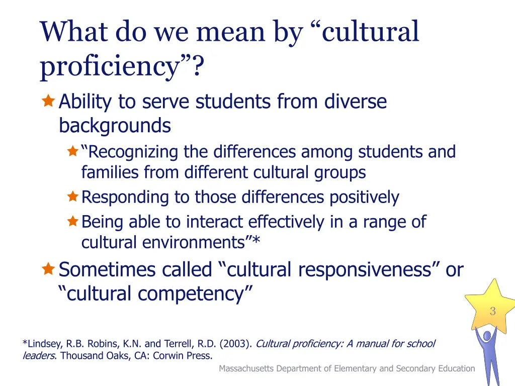 what do we mean by cultural proficiency ability