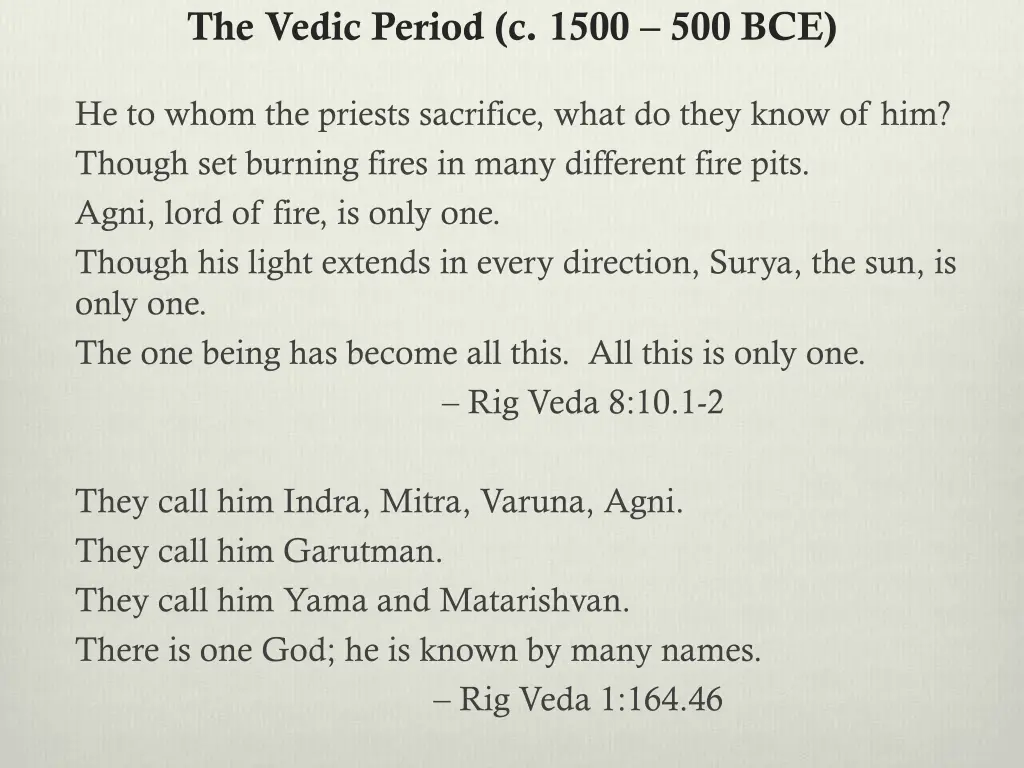 the vedic period c 1500 500 bce 3