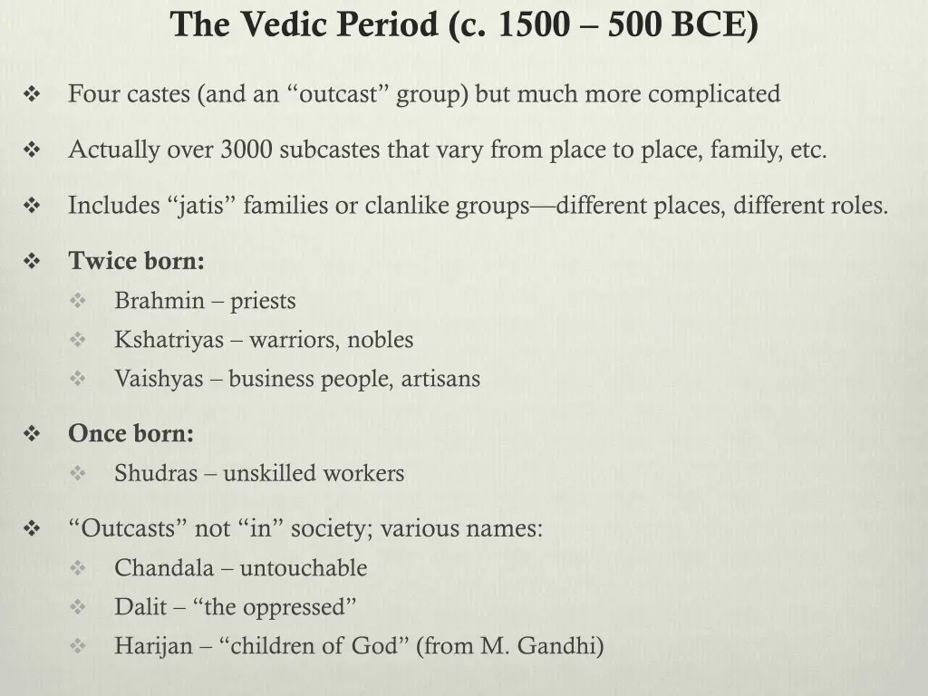 the vedic period c 1500 500 bce 6