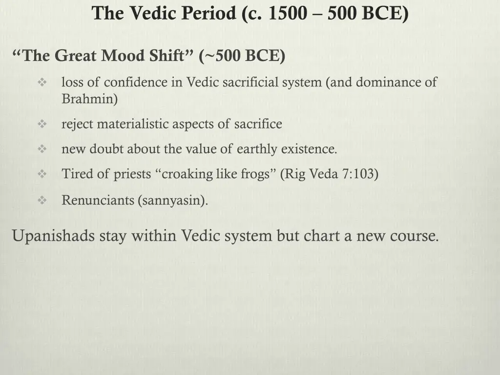 the vedic period c 1500 500 bce 9