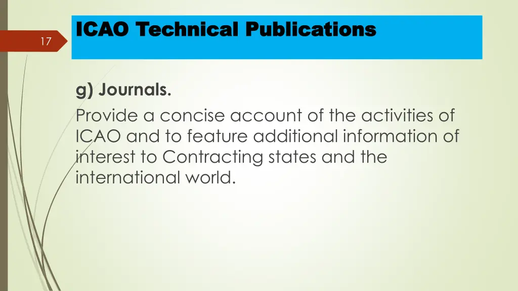 icao icao technical technical publications 4